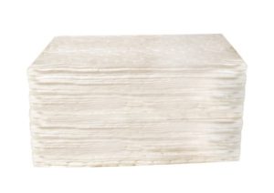 82000 15" x 18" OIL ONLY HEAVY-WEIGHT ABSORBENT PAD - White, 100/bag - F5976